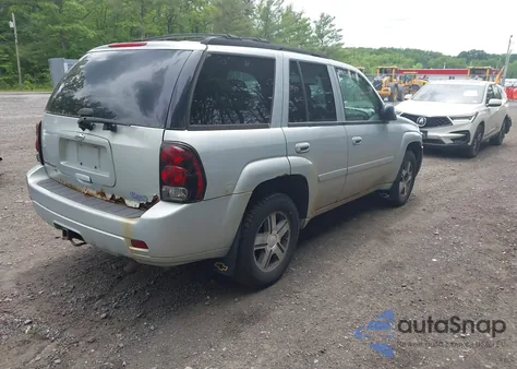 2007 Chevrolet Trailblazer Lt из США, поврежденный, VIN 1GNDT13S972197753